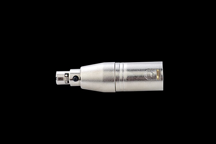MINI XLR 3-Pin Female to XLR 3-Pin Male Plug Converter