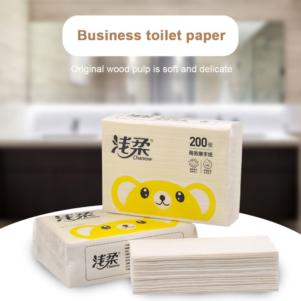 Sheets/pack Tissue Paper Kitchen Native Wood Pulp Adults Facial Tissues Toilet Paper Towels Sanitary Cleaning Supplies