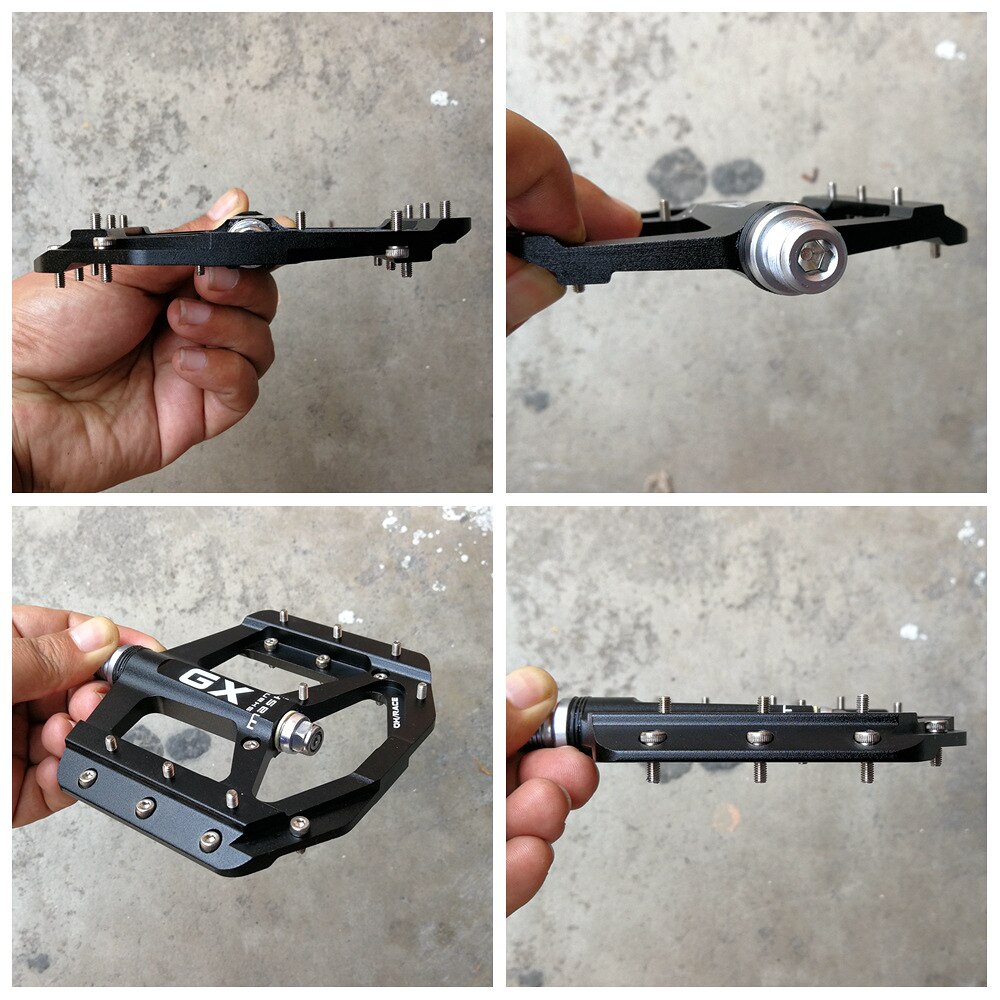 SHANMASHI Ultralight Mountain Bike Pedals Platform CNC Aluminum Alloy Bearings Bicycle Pedal MTB BXM Pedals Non-Slip Flat Pedals