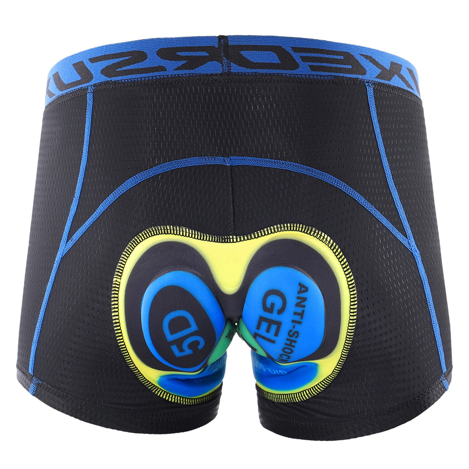 Arsuxeo Cuissard de Cyclisme Hommes Short Sous-Vêtements De Cyclisme Homme Vélo Léger Respirant 5D Rembourré VTT Vélo VÉLO Shorts Cyclisme