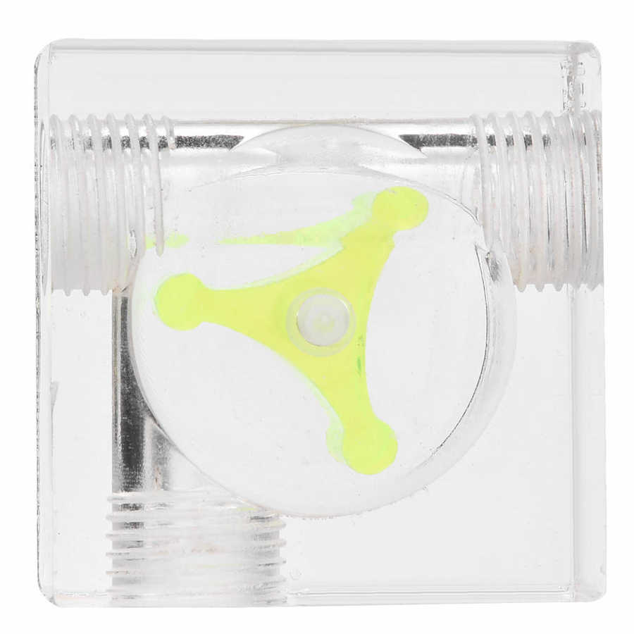 Pc Water Cooler Meter /4 Draad 3 Acryl Waaier Waterkoeling Meter Indicator Voor Computer Water Cooling System: Style1