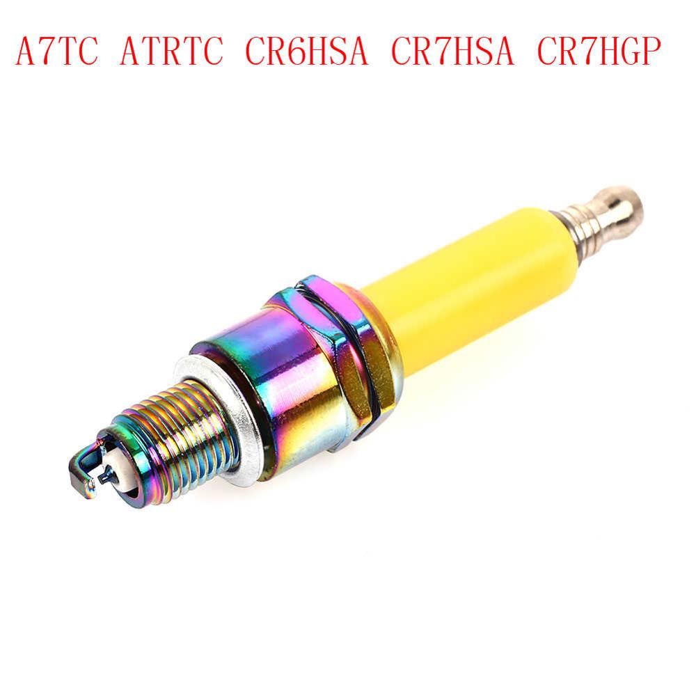 Bougies D'allumage D'iridium pour A7TC ATRTC CR6HSA CR7HSA CR7HGP D8EA D8RC DR8EA D7EA D8TC DR8EGR DPR8EA-9 DPR8EIX-9 DR7EA-9: Vert armée