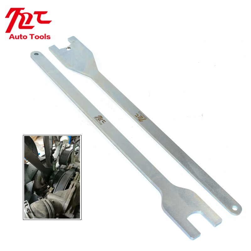 2PCS Viscous Fan Spanner Wrench Tool Set For LAND ROVER RANGE ROVER TD V6 V8 5.0 303-1142 303-1143