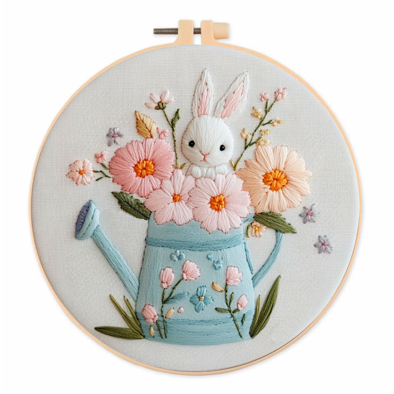 Kit de Broderie pour Adultes - Motif Scénique - Coton - Cadeau Noël Anniversaire