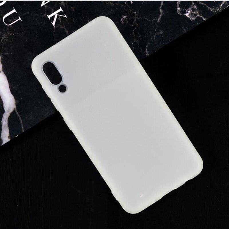Coque souple en Silicone TPU avec anneau de support pour Samsung Galaxy A02, M02, A022M, A022: For Galaxy M02 / TPU Case White