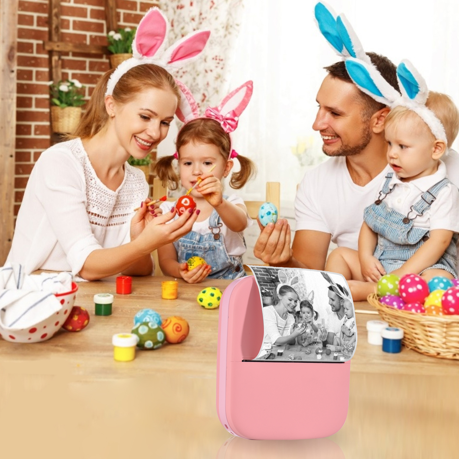 X1 Mini Pocket Printer 80mm BT Wireless Thermal Photo Printer 300dpi Notes Lists Receipt Paper Printer Sticker Inkless Printing