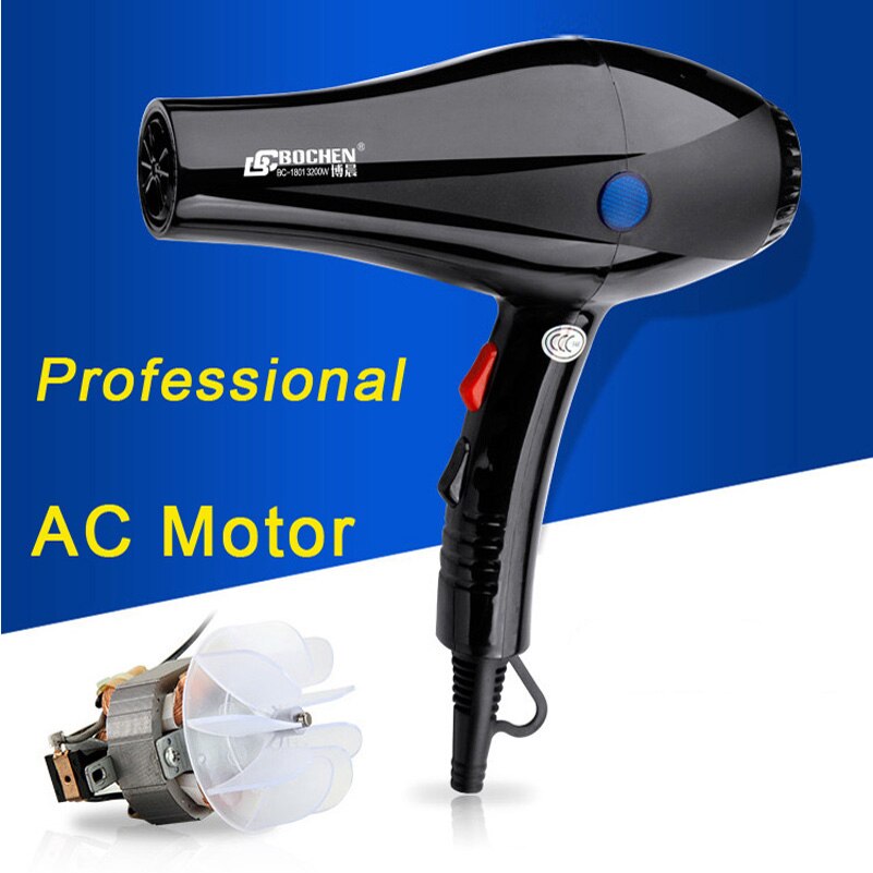 2200 w Sterke Macht AC Motor Föhn Professionele Föhn Warme En Koude Wind Haardroger Styling Tools Voor salon apparatuur