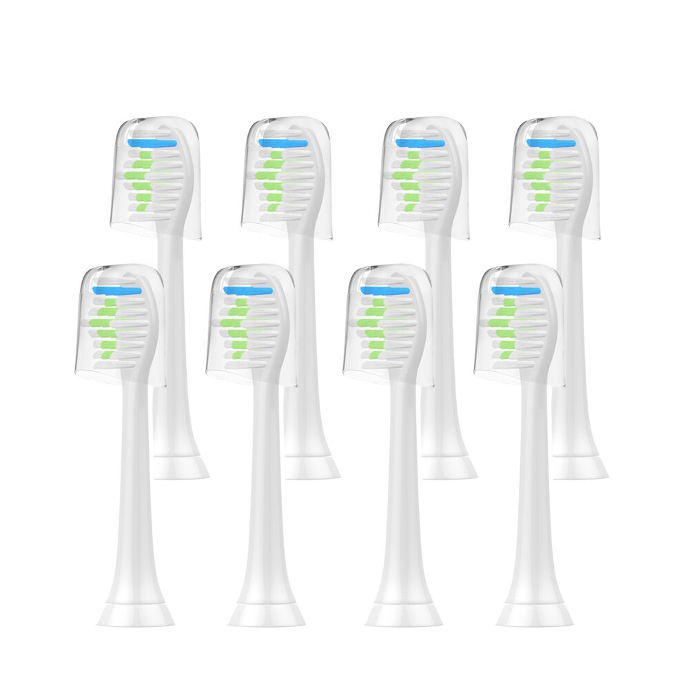 Cabezales de cepillo de dientes para HX6511, HX9362, HX6013, HX6063, HX3110, HX3212, HX6231, HX6631, HX6711, HX6721, HX8911, 8, 12, 16, 20 unidades: Marfíl