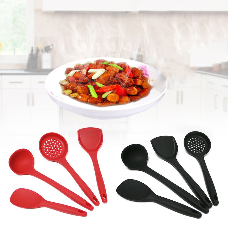 Pelle chinoise spatule antiadhésive alimentaire Silicone ustensile de cuisine accessoires de cuisine