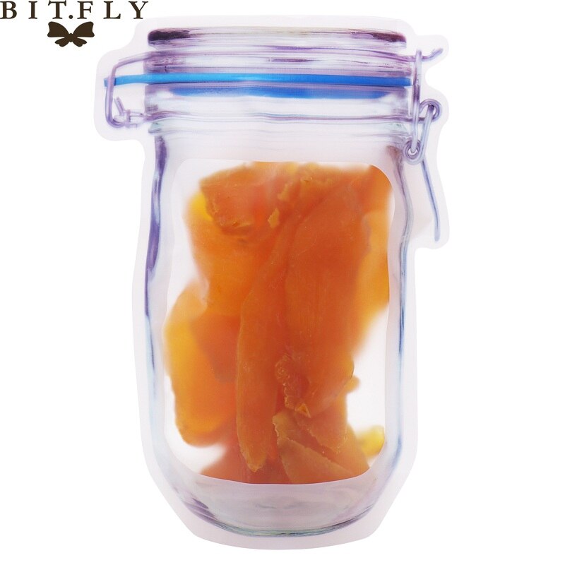 Clear Reclosable Valve Zipper Plastic Retail Packing Pack Bag Zip Lock Zip lock Bag cookies candy Grains Storage Package: 6.49x9.64inch blue