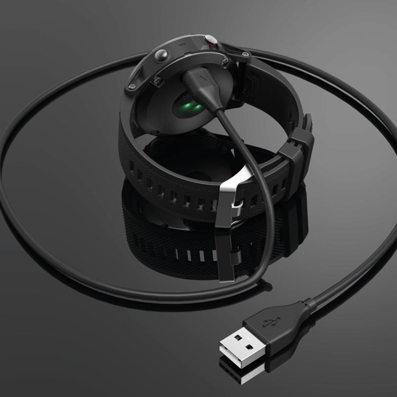 Hurtigopladning usb oplader til garmin reservedele fenix 5 5s 5x plus vivoactive 3 forerunner 935 urmontering ladekabel