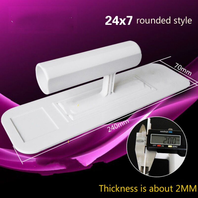 ABS material blade plaster trowel construction concrete spatula tool for Diatom mud/ fiber cement /caulk coating