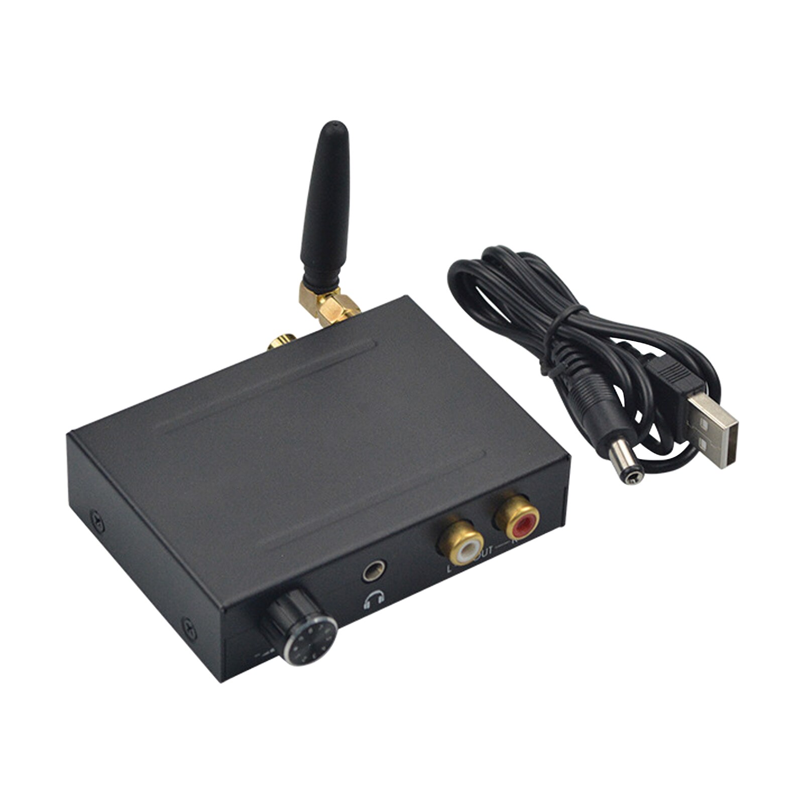 Audio Converter Adapter Home Theater 192KHz Digital To Analog 3.5mm Jack DVD Stereo DAC -compatible Receiver RCA