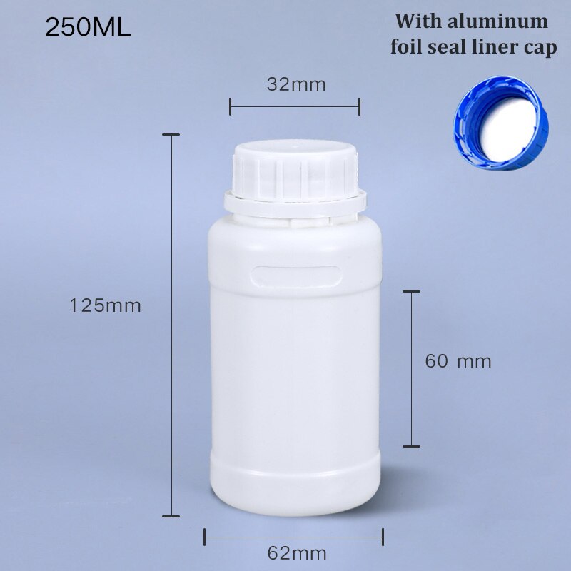 Round 250ML HDPE chemical bottle for pesticides In... – Grandado