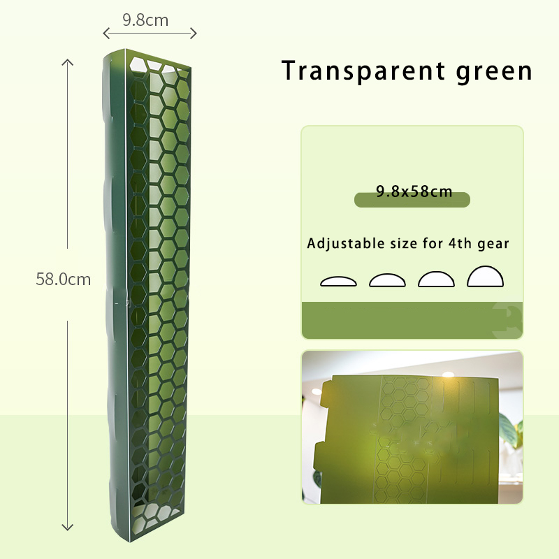 Plastic Mospaal 3-delige plantenstokken Uitschuifbaar voor het trainen van binnenklimplanten zoals Monstera om naar boven te groeien: Grey