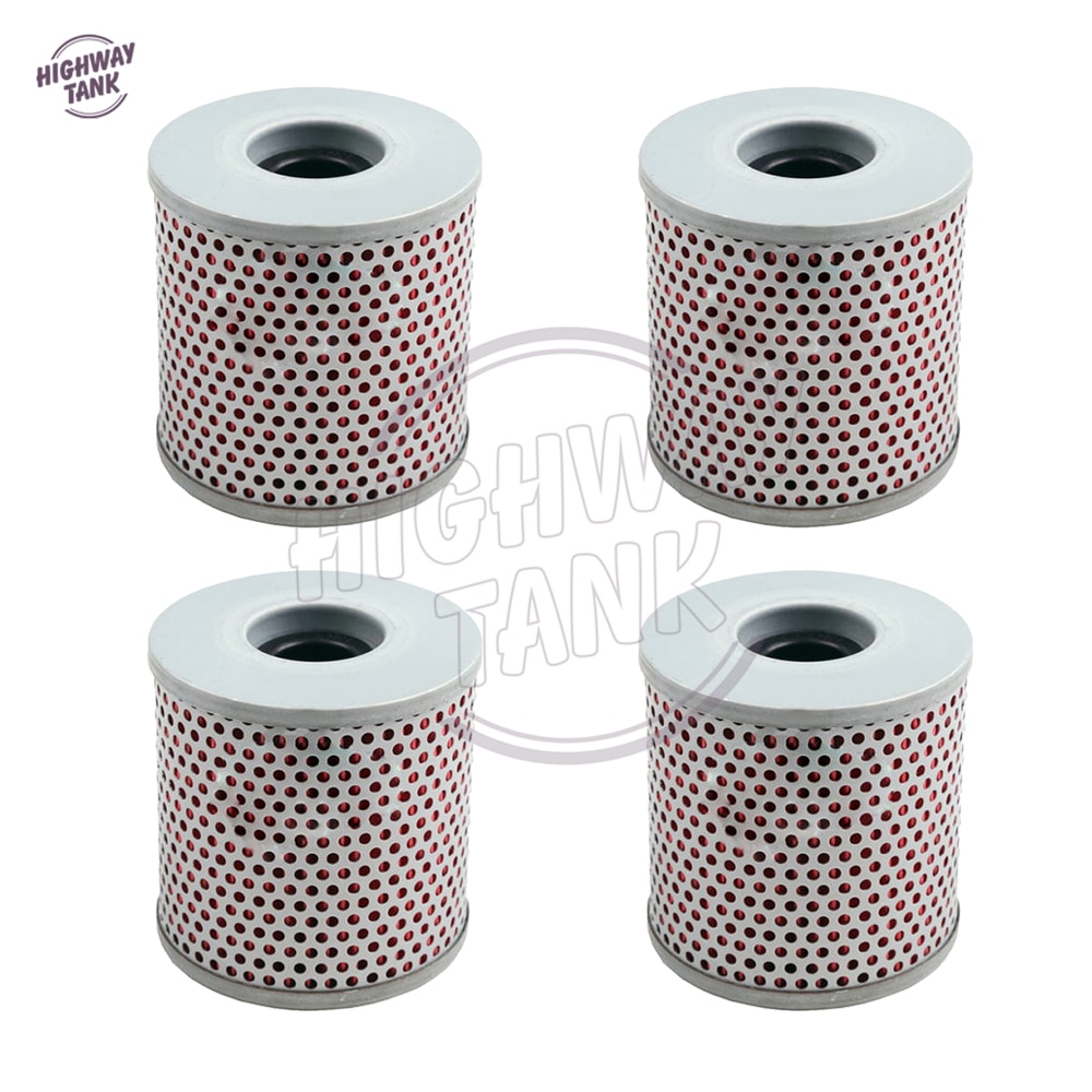 Filtre à huile pour KAWASAKI Z750 Z900 Z1000 ZN1300 kzz1000 KZ1300 4 pièces | Pour moto