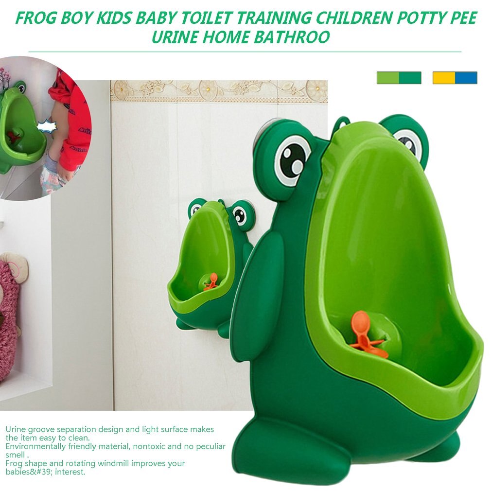 Frog Baby Potty Toilet Urinal Kids Potty training Baby Boys Pee Toilet