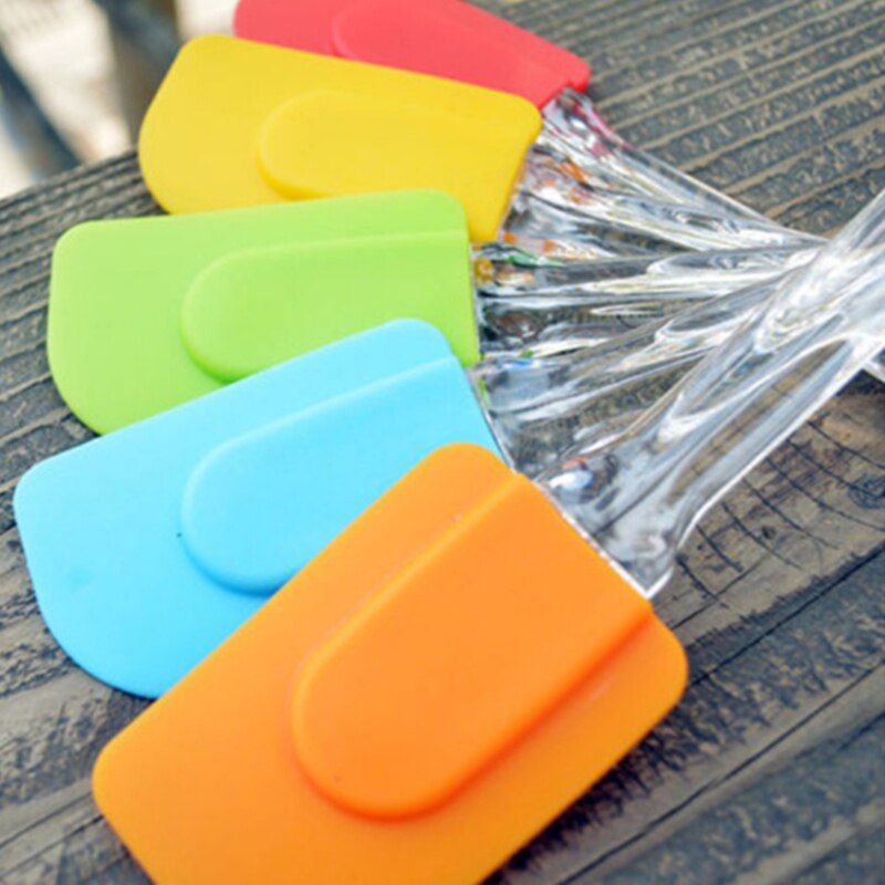  Heat Resistant Integrate Handle Silicone Spoon Scraper Kitchen Utensil Turners Spatula Pan Spatula Cake Kitchen Cooking Tool