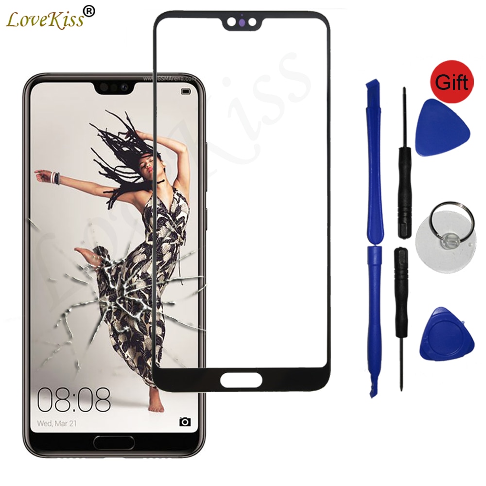Front Panel For Huawei P20 Pro Plus P20Pro Touch Screen Sensor LCD Display Digitizer Glass Cover P20 Pro Touchscreen Replacement