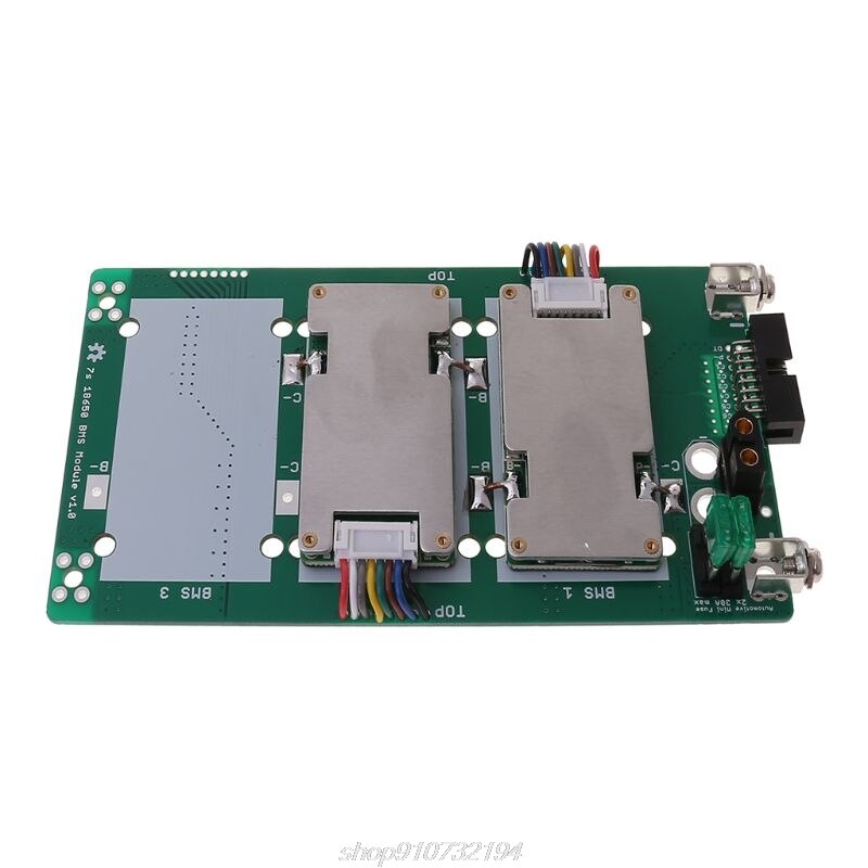 7S Power Muur Balancer Pcb Module Power Bank Case 18650 29.4V Batterij Houder 20A 40A 60A Batterij Doos bescherming Boord O30 20