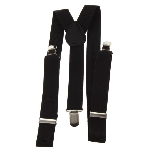 Adjustable Brace Clip-on Adjustable Unisex Men Women Pants Braces Straps Fully Elastic Y-back Suspender Girls Belt: Default Title