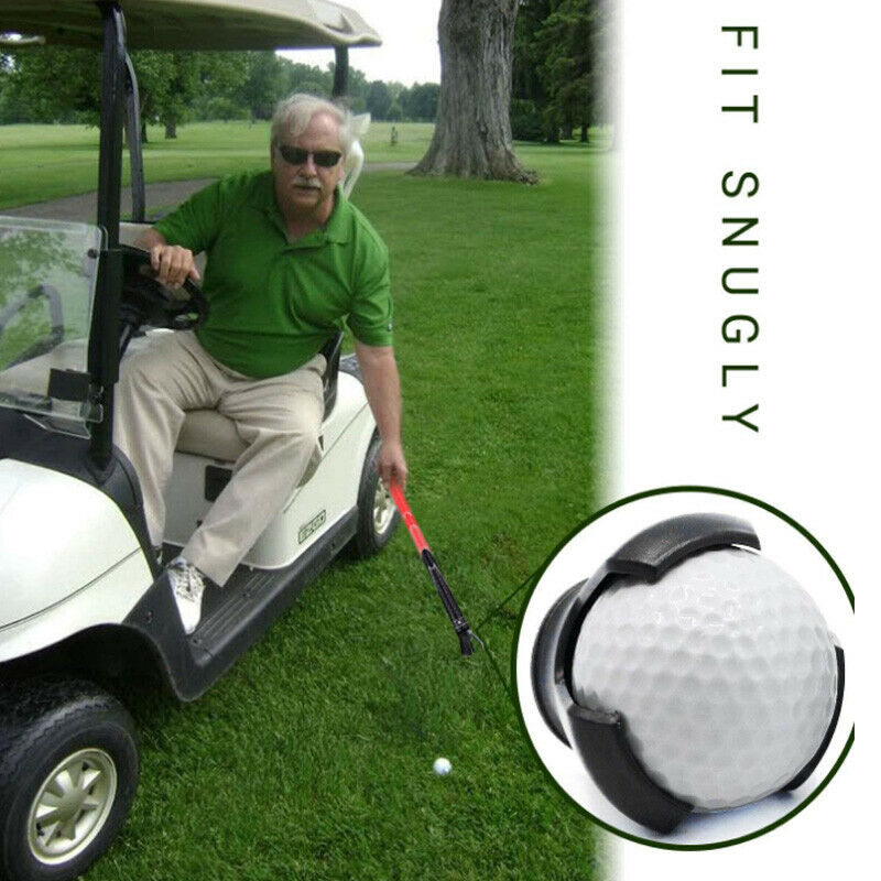 Golf Ball Picker Telescopic Golf Finder Automatic Locking Scoop Retriever Retracted Pick-up Training Aid Golf Ball Pick Up Tools