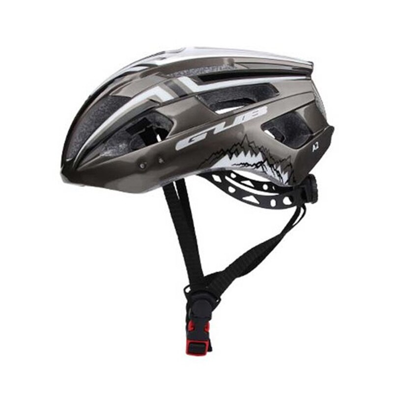 LED Light Bike Helmet Rechargeable Cycling Helmet Sport Safety Cap Head Protector MTB Mountain Road Bike BMX Climbing Skating: Grey