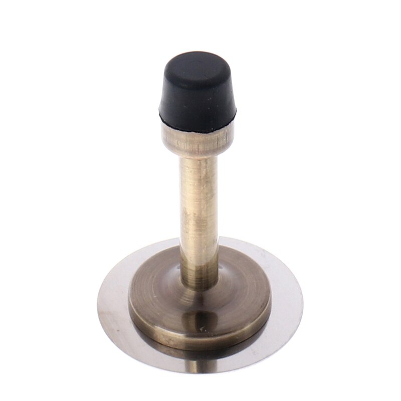 Zinc Alloy Rubber Holder Catch Home Fitting For Bedroom Home Door Stops Wall Mounted Door Stopper: BZ