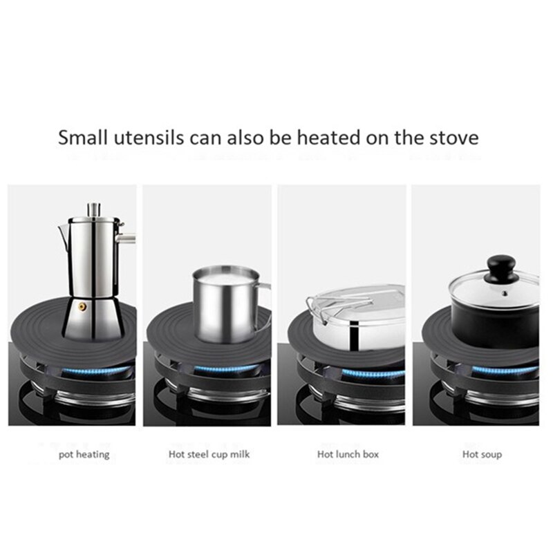 2 Pack Heat Diffuser for Gas Stove, Prevent Scorching & Scratching,for Slowly Simmering - Defrosting Tray, Thawing Board