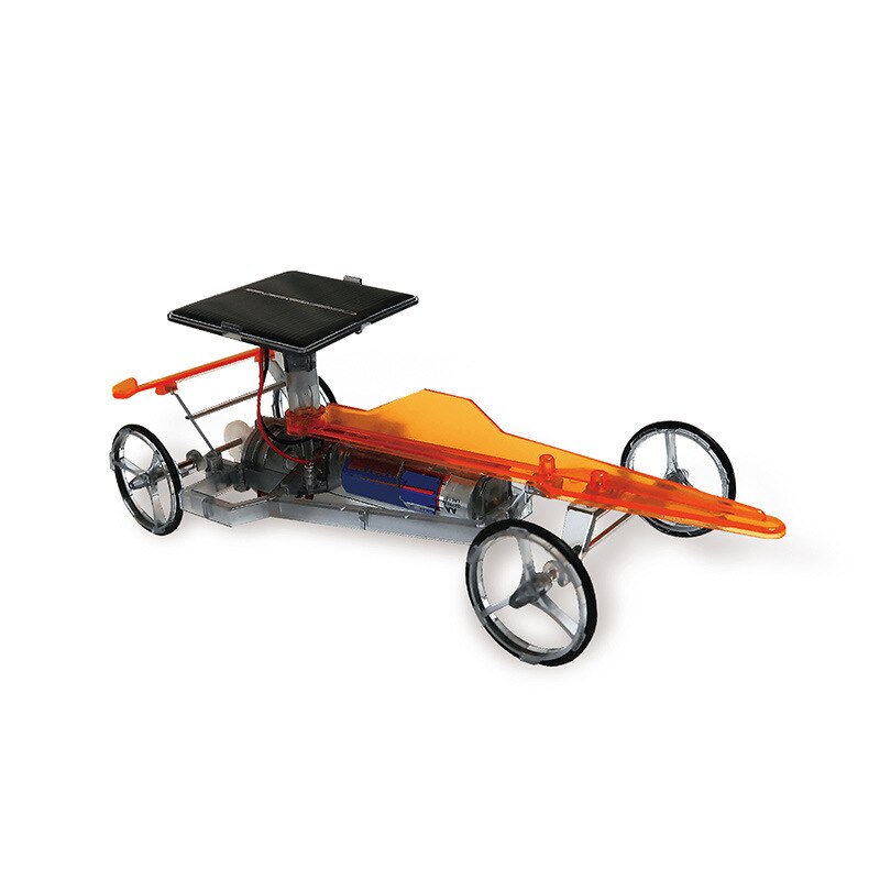 Diy Solar Powered Racing Car Kit Assembly Stem Education Science Vehicle Models Kids Children Experiment Learning Toys