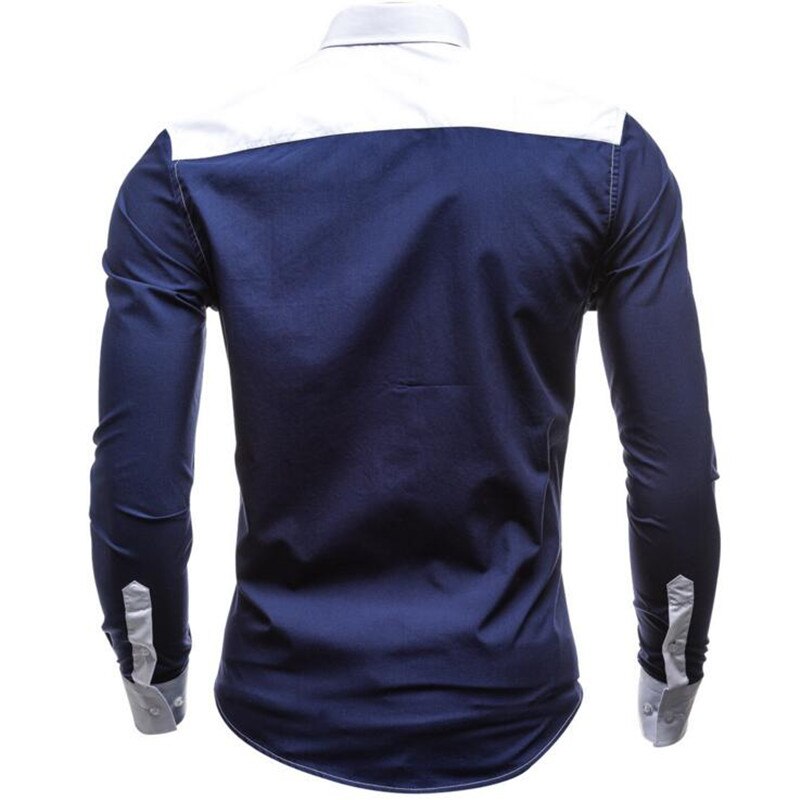 Xipeng camisa casual masculina, camisa ultrafina manga comprida, roupa masculina m-XXL