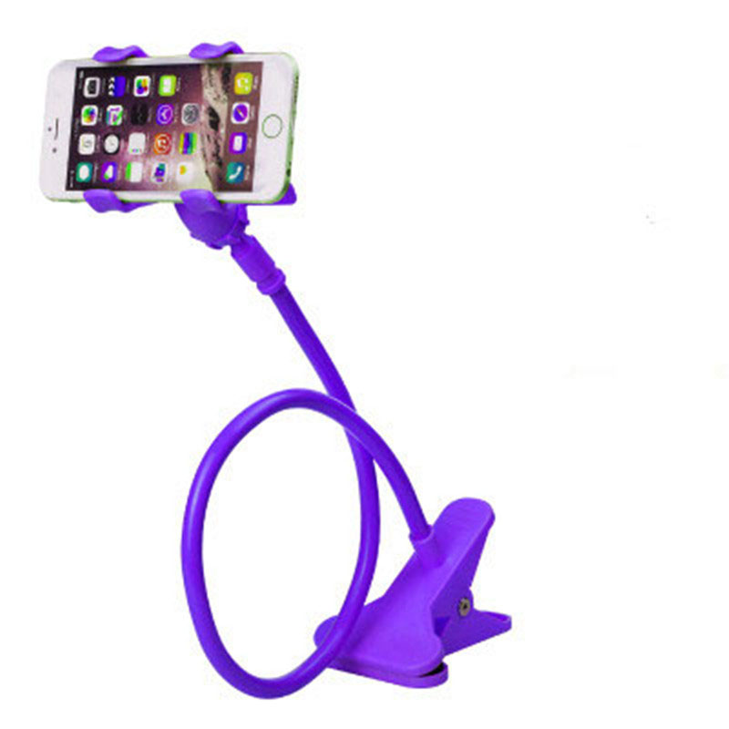 Mobiele telefoonhouder Flexibele verstelbare mobiele telefoonhouder Clip Ondersteuning Telefoon Thuis Bed Desktop Mount Bracket Smartphone Stand: Oranje