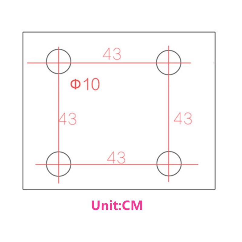 JayCreer Car Awning Mount Brackets For Roof Cross Bar Only