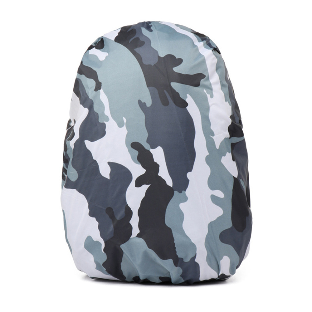 Mochila impermeable resistente a la lluvia cubre senderismo para ciclismo camuflaje impermeable: B
