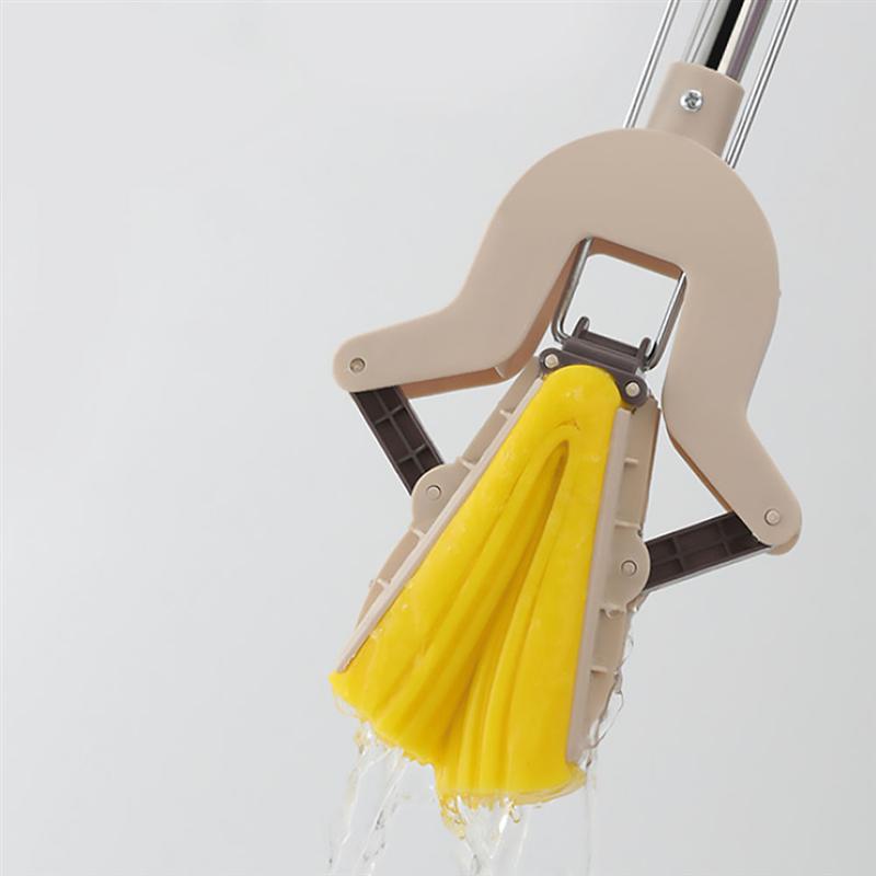 1pc Floor Cleaning Mop Portable Swob Foldable Swabber 28CM PVA Sponge Mop For Home household Cleaning Tool