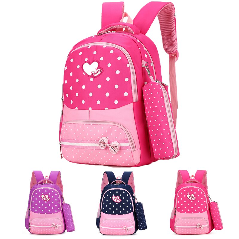 Di Modo Zaino 2020 Donne Zaino in Nylon Backbag Mochilas 2-4 Grado 8-12 Anni di Età Leggero per Bambini Zaini rugzak Kinderen