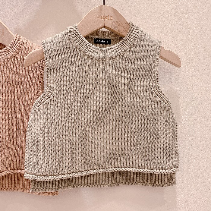 Baby Meisjes Truien Baby Meisje Effen Mouwloze Trui Vest Baby Jongens Truien Knit Vest Kids Peuter Herfst Bovenkleding: green / 3T