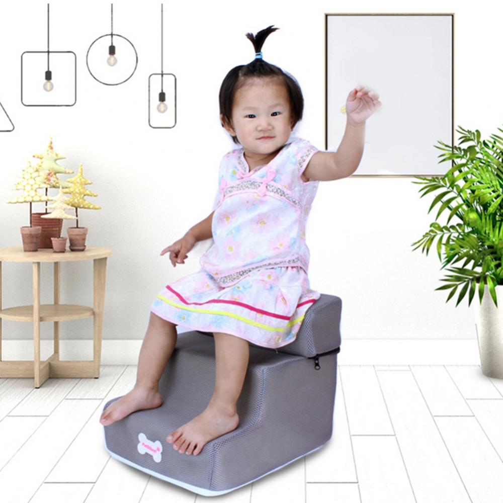 Non-slip Detachable 3 Step Small Dog Cats Pet 3 Steps Removable Ramp Climbing Bed Ladder Free To Match The Ladder Dog stairs Pet