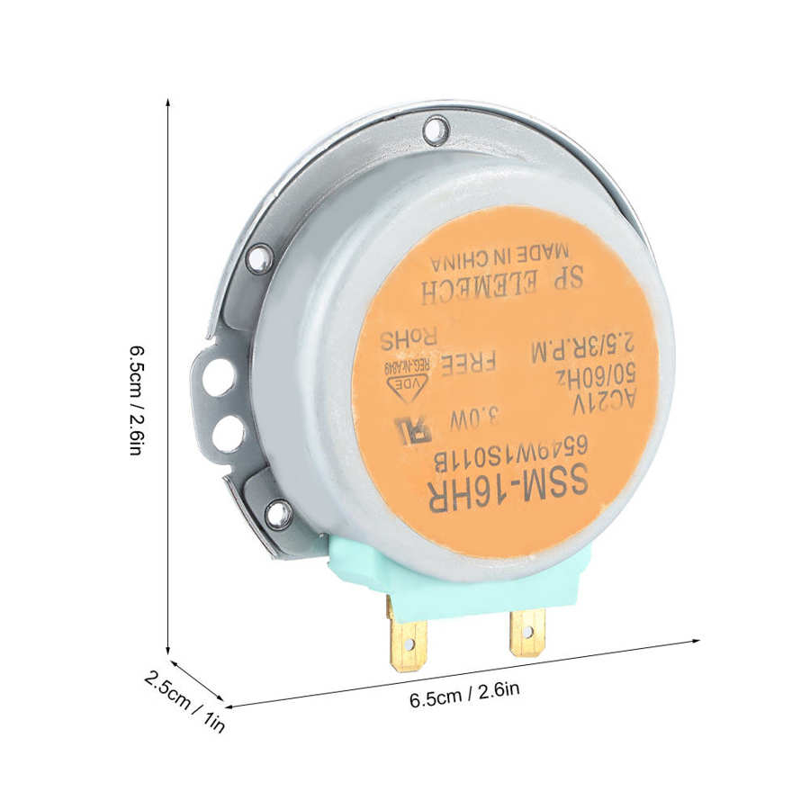 Ac 21v mikro synkron motor passer til lg mikroovn jes 35bj jes 738 wj 02 mpdj 030bf tilbehør reservedele