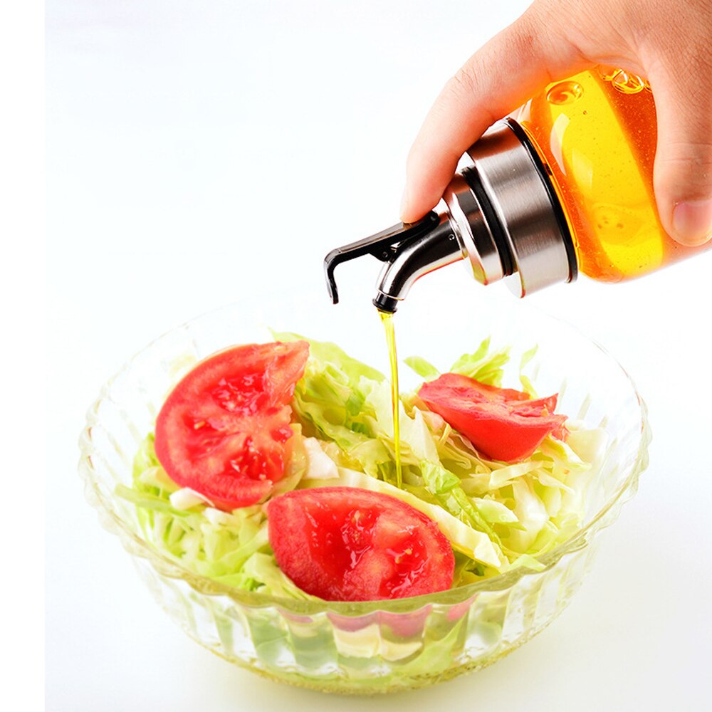 Glas Dispenser Olie Fles Met Dispenser Koken Voor Kruiden Jus Boten Japanse Gerechten Meten Fles Keuken Benodigdheden