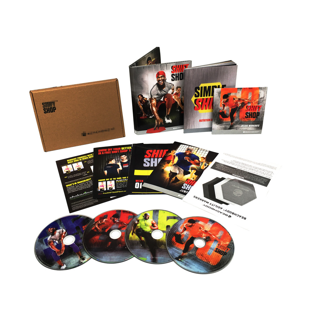 SHIFT SHOP DVD SET for AEROBIC FITNESS FACTORY SEALED EXERCISE TRAINING DS