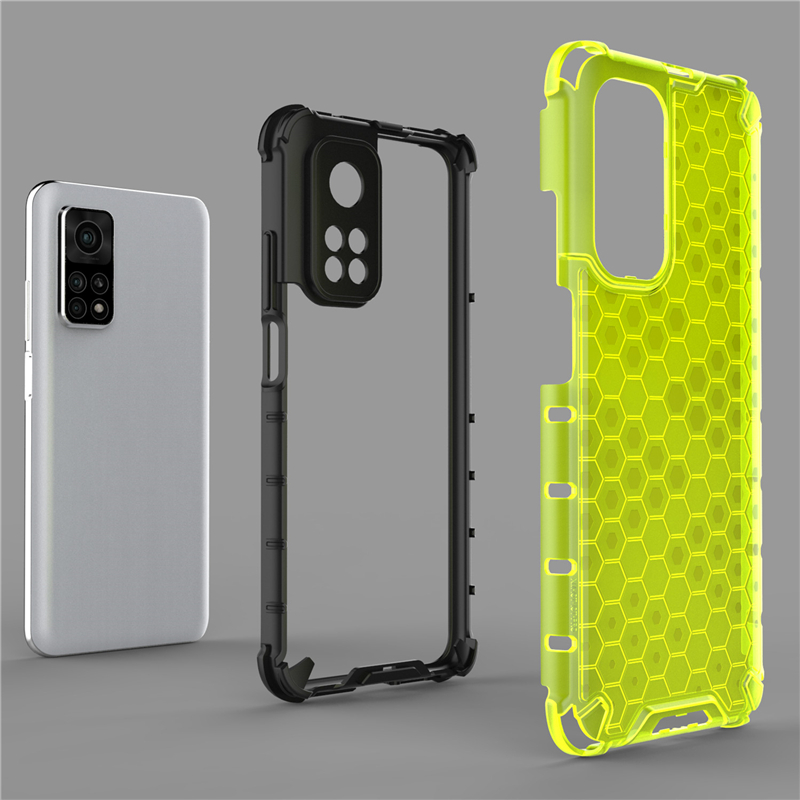Para Xiaomi Mi 10T 10 T Pro 5G funda a prueba de golpes armadura resistente funda de teléfono transparente para Mi 10T Pro Mi10T Pro Mi 10 Lite contraportada