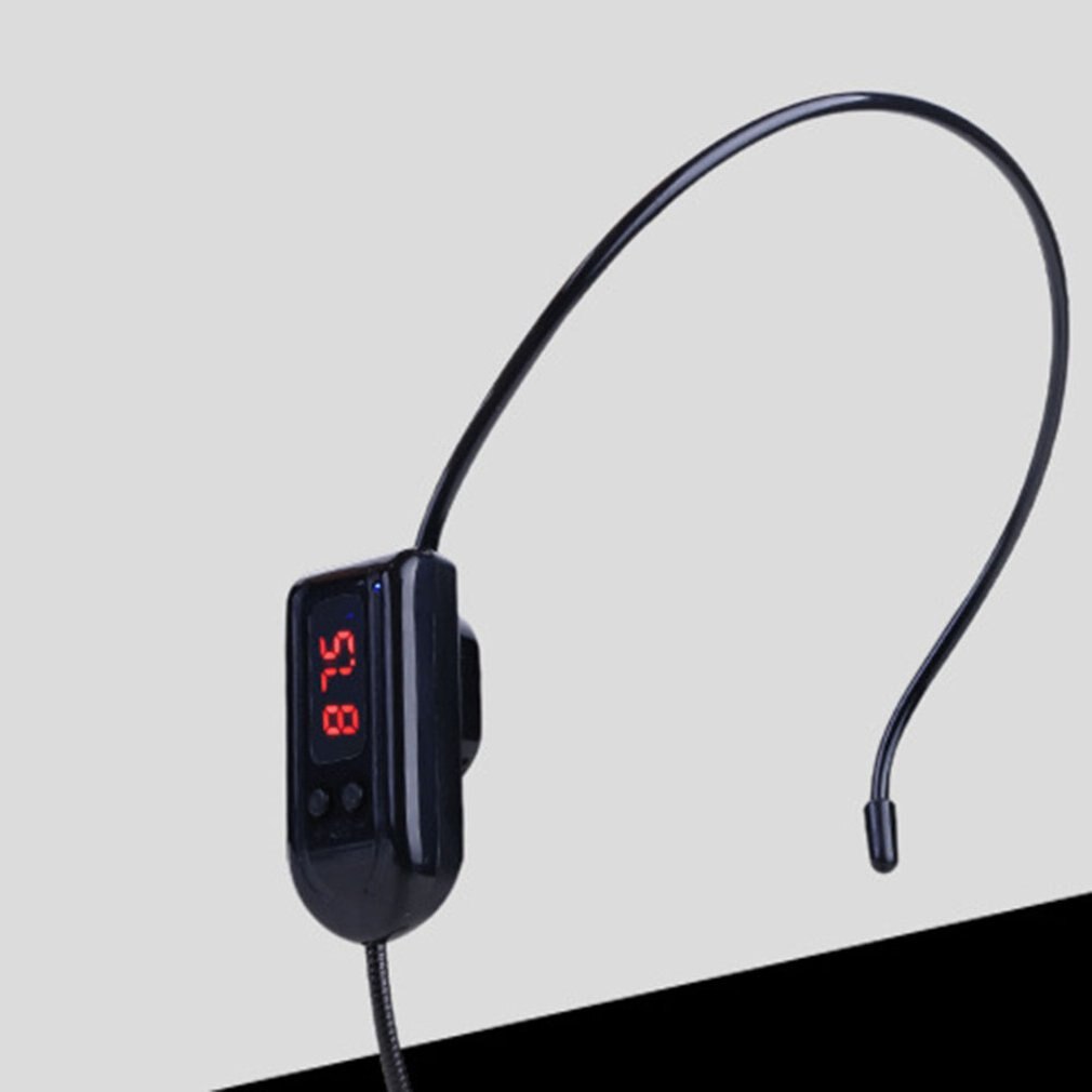 Mini Portable 2.4G Wireless Microphone Headphones Amplifier Radio Microphone for PC Speaker Teacher Conference Guide