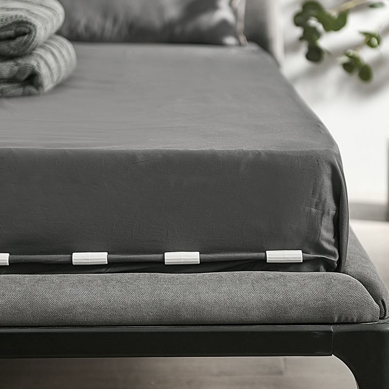 Pinzas para sábanas de cama, accesorios para mejorar el hogar, 6 piezas