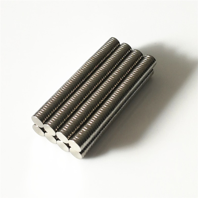 YANGGER 5mm x 1mm 100 stks/partij sterke magneten neodymium ronde Magneet nikkel 5*1mm Mini kleine magneet test DIY imanes Home Hardware