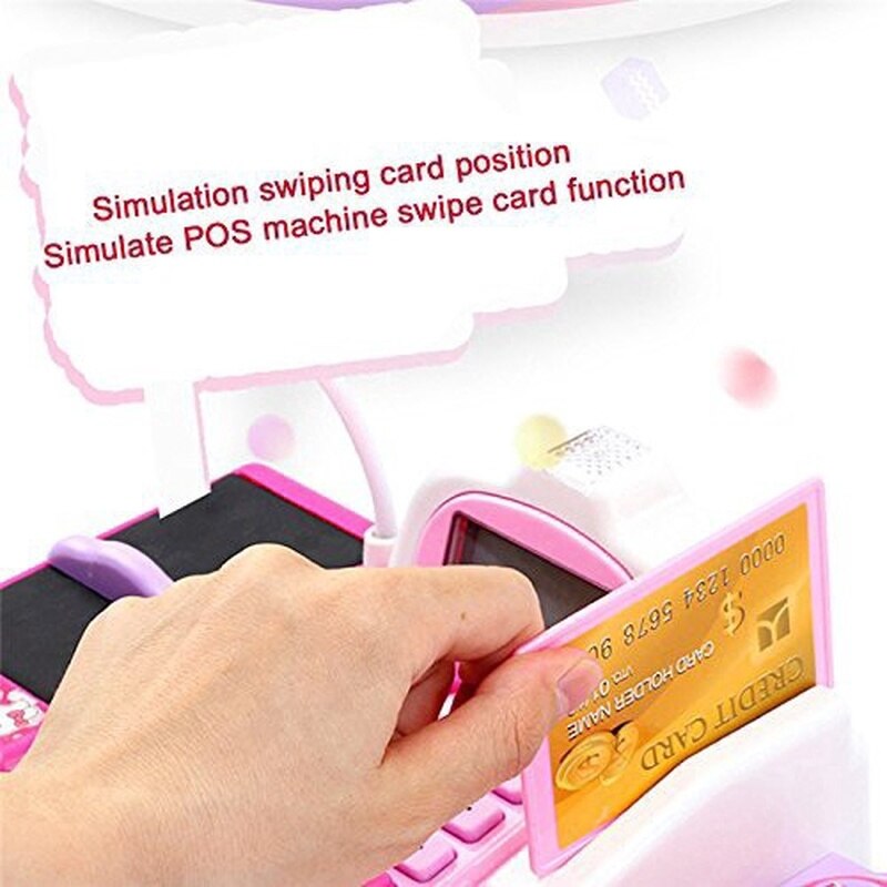 Kids Pretend Play Kassa Speelgoed Winkelen Kassier Register Spelen Kassa Kinderen Spelen Huis Plastic