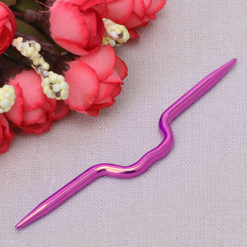 3Pcs Knitting Needles Pins Crochet Hooks Sewing Stitch Knit Tools Aluminum DIY