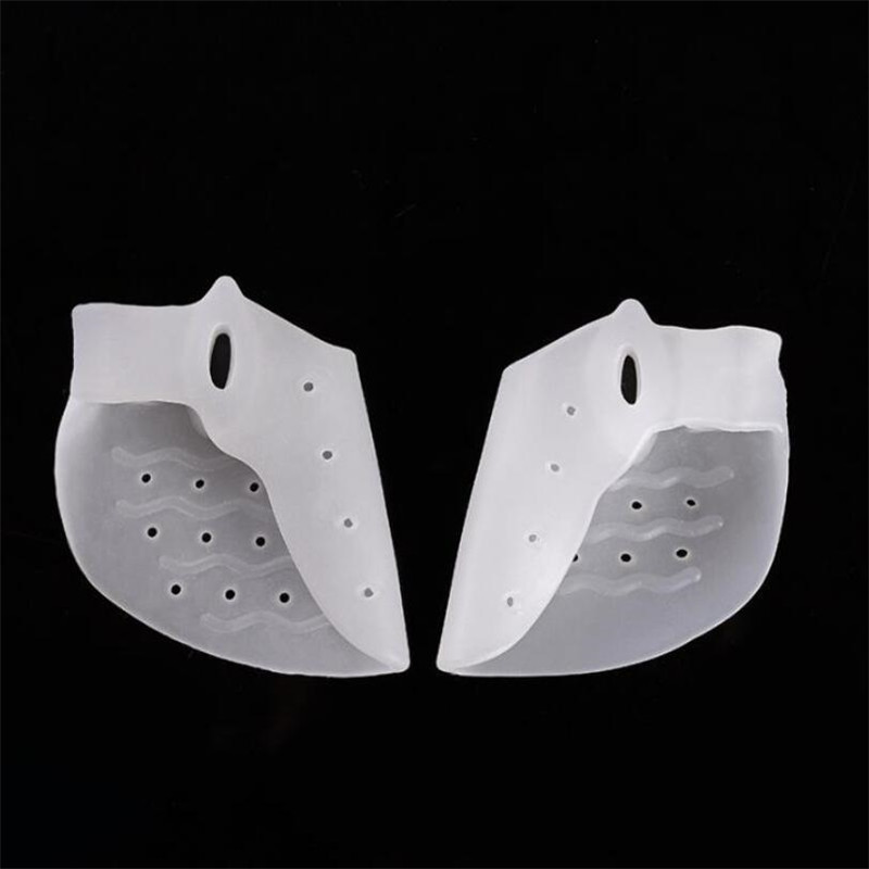 2 Stuks Gel Voetverzorging Tool Bunion Corrector Bot Grote Teen Beschermer Hallux Valgus Stijltang Teen Spreider Pedicure Corrector Hallu