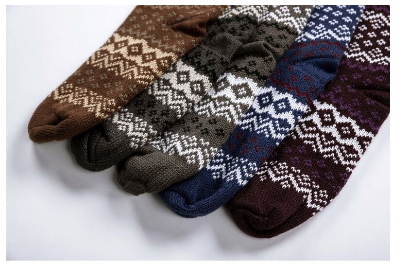 Merk dames beenwarmers winter warm over de knie lang hoog kerst print herfst knielengte zacht