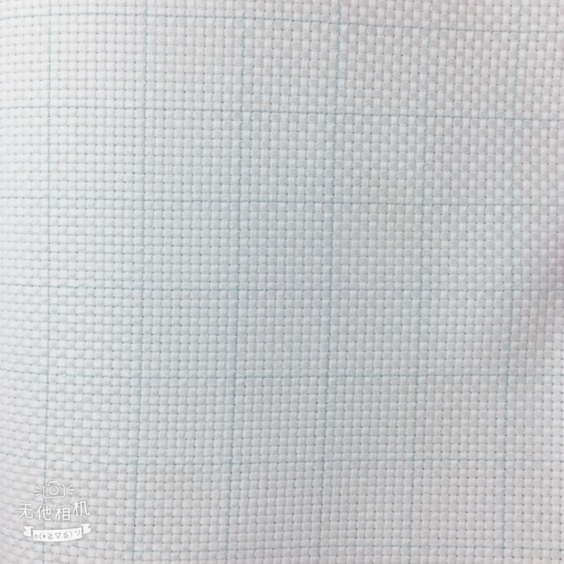 Oneroom Pre-grid Grided Top wit kruissteek borduren canvas 11CT 11ST elke grootte, 50cm x 50 cm, met lockstitching